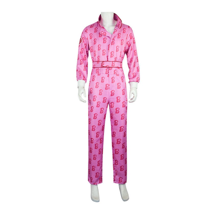 barbie movie 2023 ken pink onesies cosplay costumes