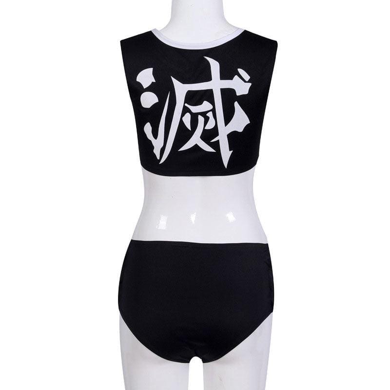 anime demon slayer kimetsu no yaiba nezuko kamado swimsuit cosplay costumes