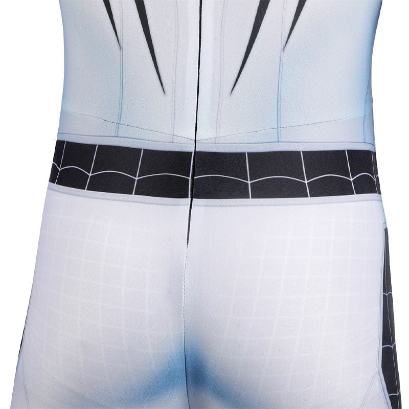 spider man negative suit jumpsuit child cosplay costumes