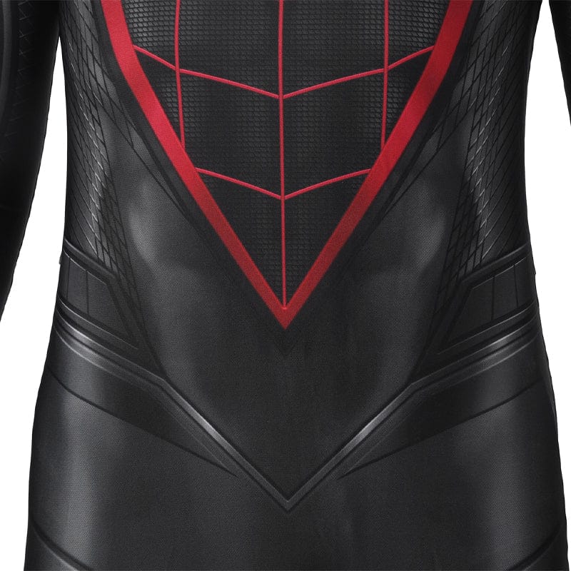 spiderman ps5 2 miles morales kids jumpsuit cosplay costumes