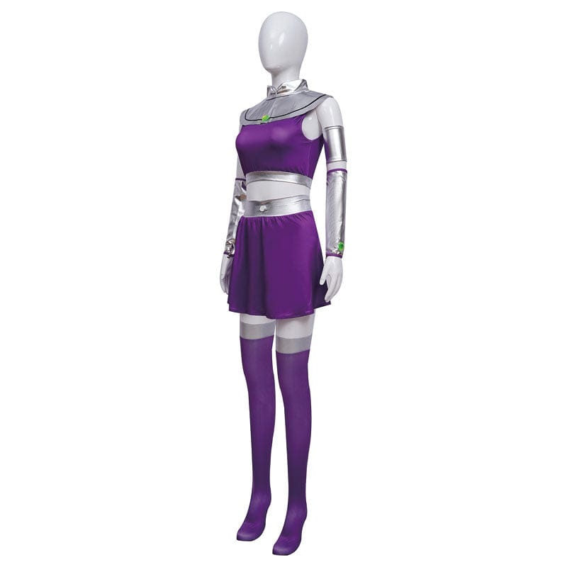 dc new teen titans go starfire cosplay costumes