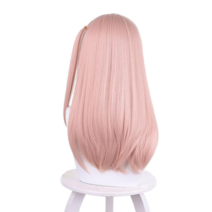 anime my dress up darling inui sajuna pink medium cosplay wig 518f