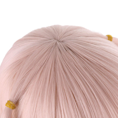 anime my dress up darling inui sajuna pink medium cosplay wig 518f