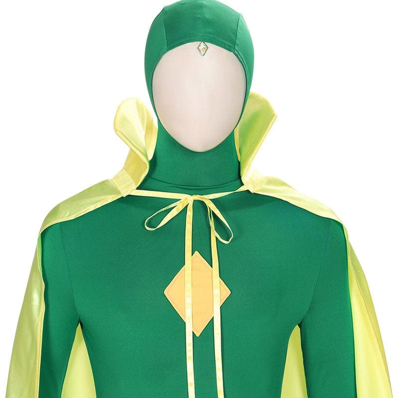 movie wanda vision vision halloween cosplay costumes with free stickers