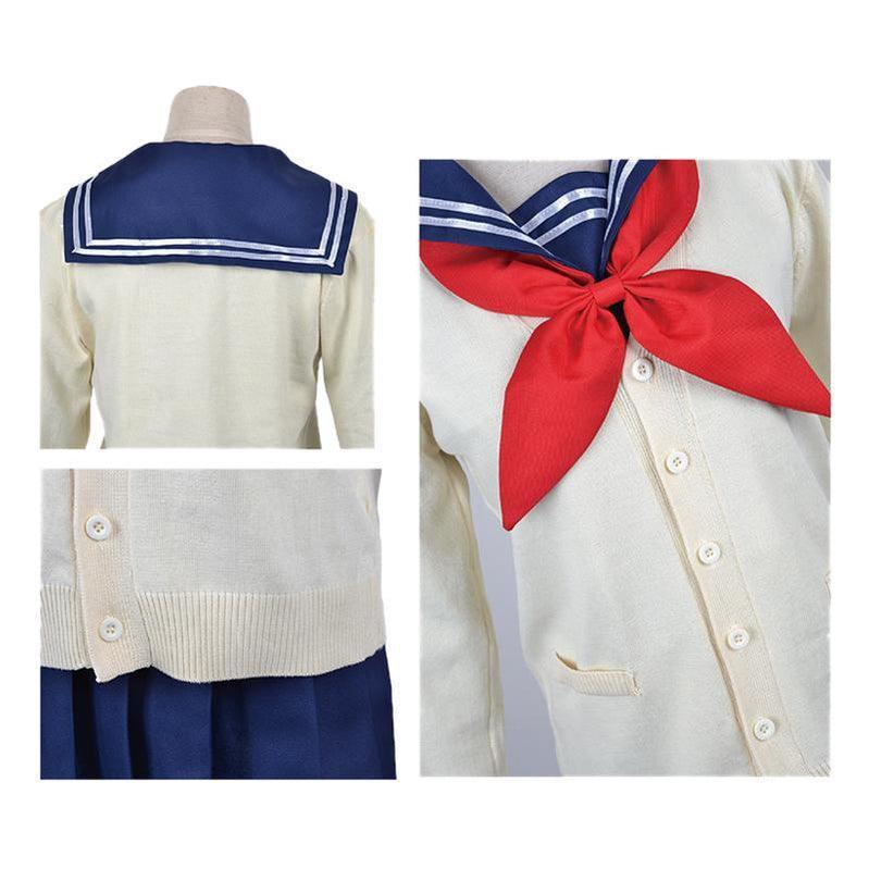 anime my hero academia himiko toga jk school uniform cosplay costume