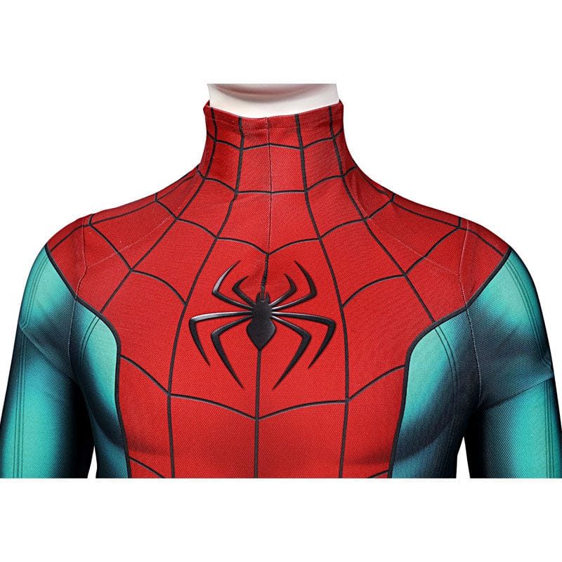 spider man 3 no way home peter parker integrated kids jumpsuit cosplay costumes