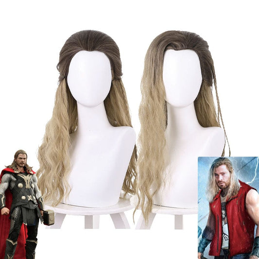 thor 4 love and thunder thor cosplay wigs