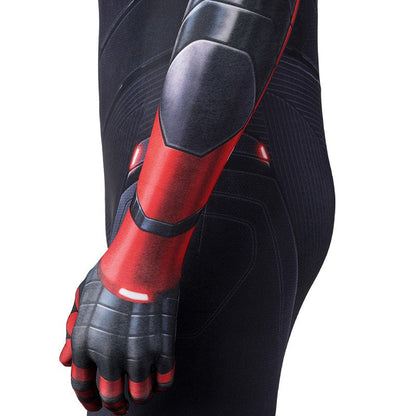 ps5 spider man miles morales advanced tech suit jumpsuit cosplay costumes