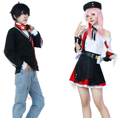 Honkai: Star Rail Collaboration KFC March 7th and Dan Heng Cosplay Costumes