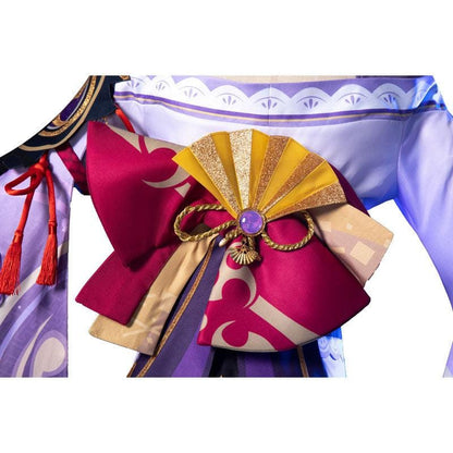 game genshin impact raiden shogun baal fullset cosplay costumes