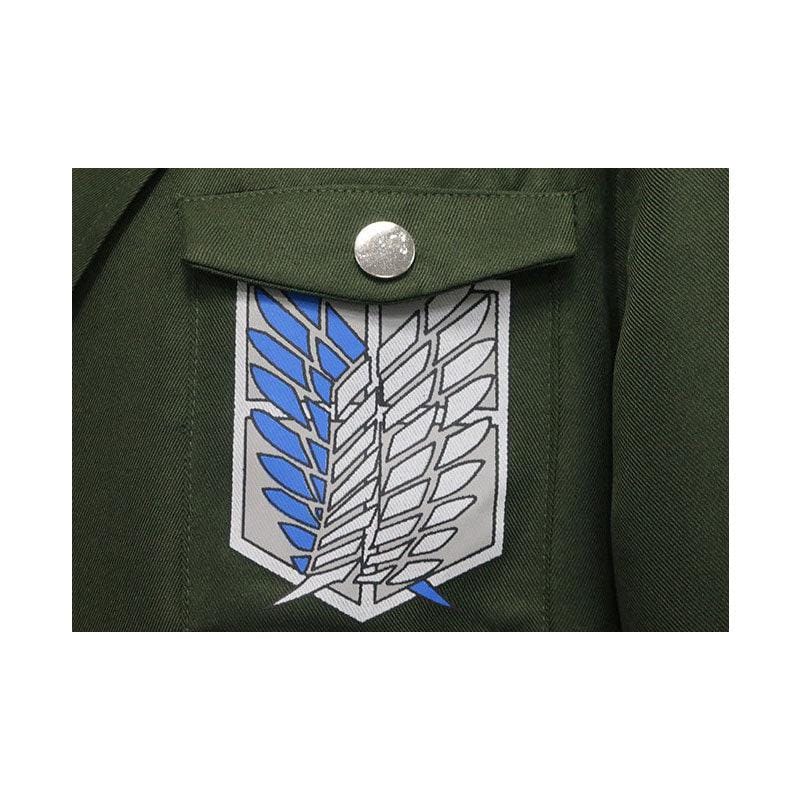 anime attack on titan 4 season mikasa ackerman survey corps uniform set cosplay costume