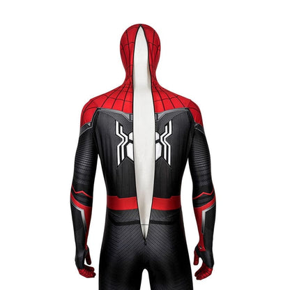movie spider man far from home peter parker spiderman cosplay costume jumpsuit