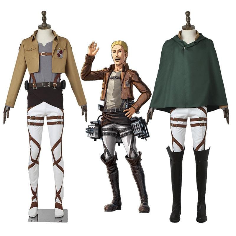 anime attack on titan garrison regiment uniform set cosplay costume