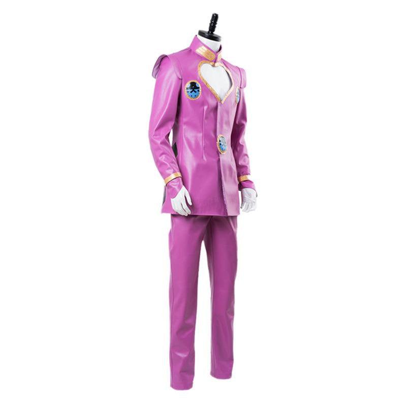 anime jojos bizarre adventure golden wind giorno giovanna cosplay costume