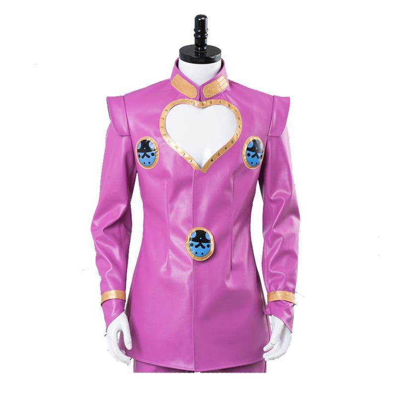 anime jojos bizarre adventure golden wind giorno giovanna cosplay costume