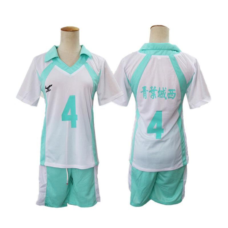 anime haikyuu aobajohsai high hajime iwaizumi uniform cosplay costume