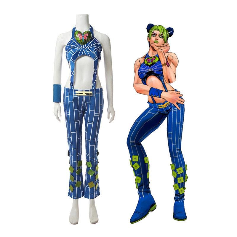 anime jojos bizarre adventure stone ocean jolyne cujoh cosplay costume