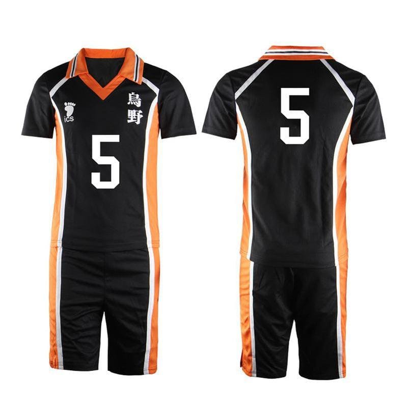 anime haikyuu karasuno high school volleyball club cosplay costume