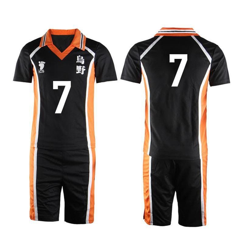 anime haikyuu karasuno high school volleyball club cosplay costume