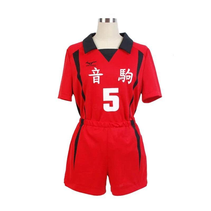 anime haikyuu nekoma high school kozume kenma uniform cosplay costume