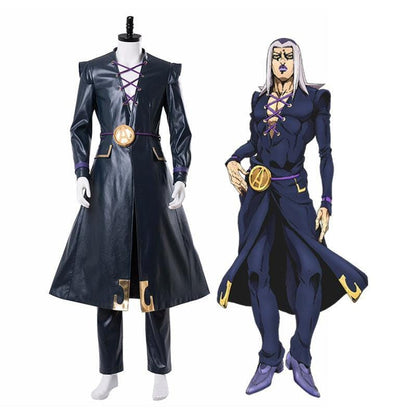 anime jojos bizarre adventure golden wind leone abbacchio cosplay costume