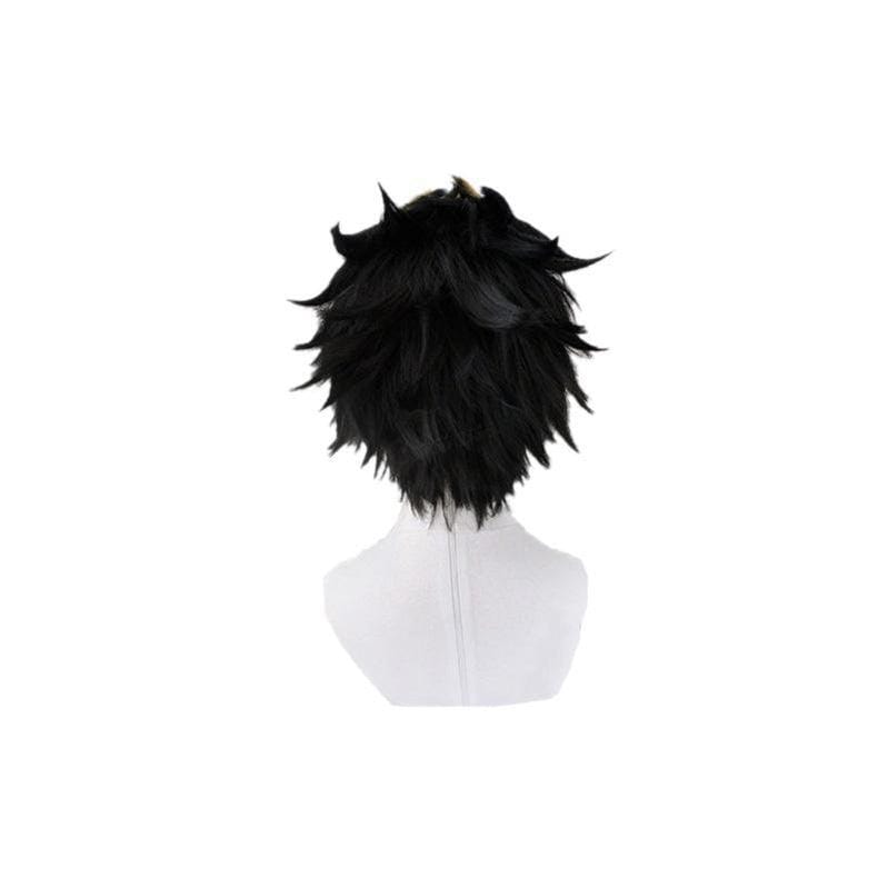 anime haikyuu nishinoya yuu short brown cosplay wigs