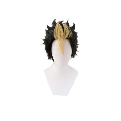 anime haikyuu nishinoya yuu short brown cosplay wigs