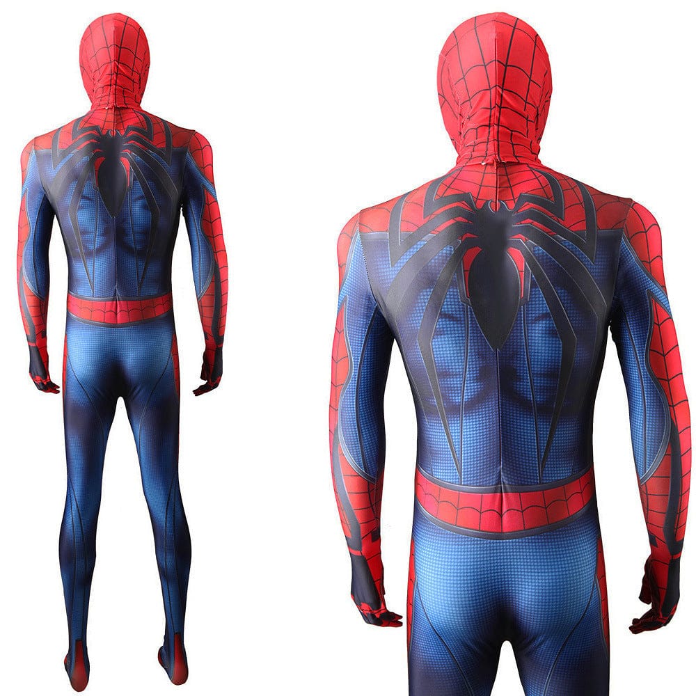 The Amazing PS4 Spiderman Jumpsuits Cosplay Costume Adult Bodysuit