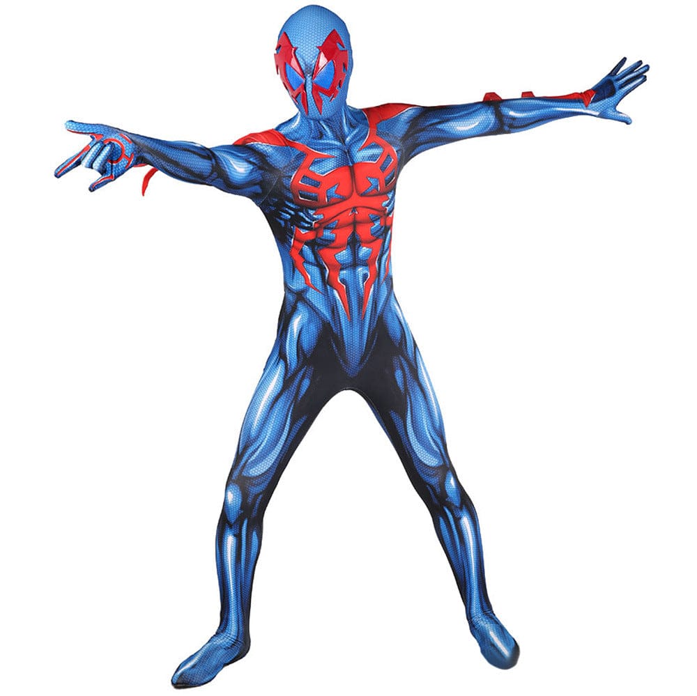 2099 Ultimate Spider man Jumpsuits Cosplay Costume Adult Bodysuit