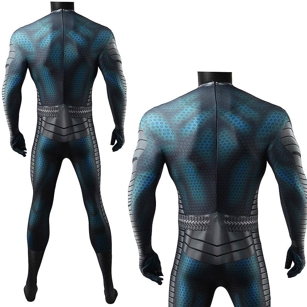 Aquaman and the Lost Kingdom Stealth Suit Jumpsuits Costume Adult Bodysuit