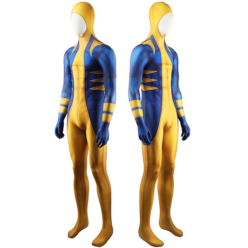 X-Men Sideshow Wolverine Jumpsuits Cosplay Costume Adult Bodysuit