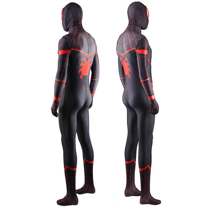 Miles Morales Homecoming Spider-man Jumpsuits Adult Halloween Bodysuit