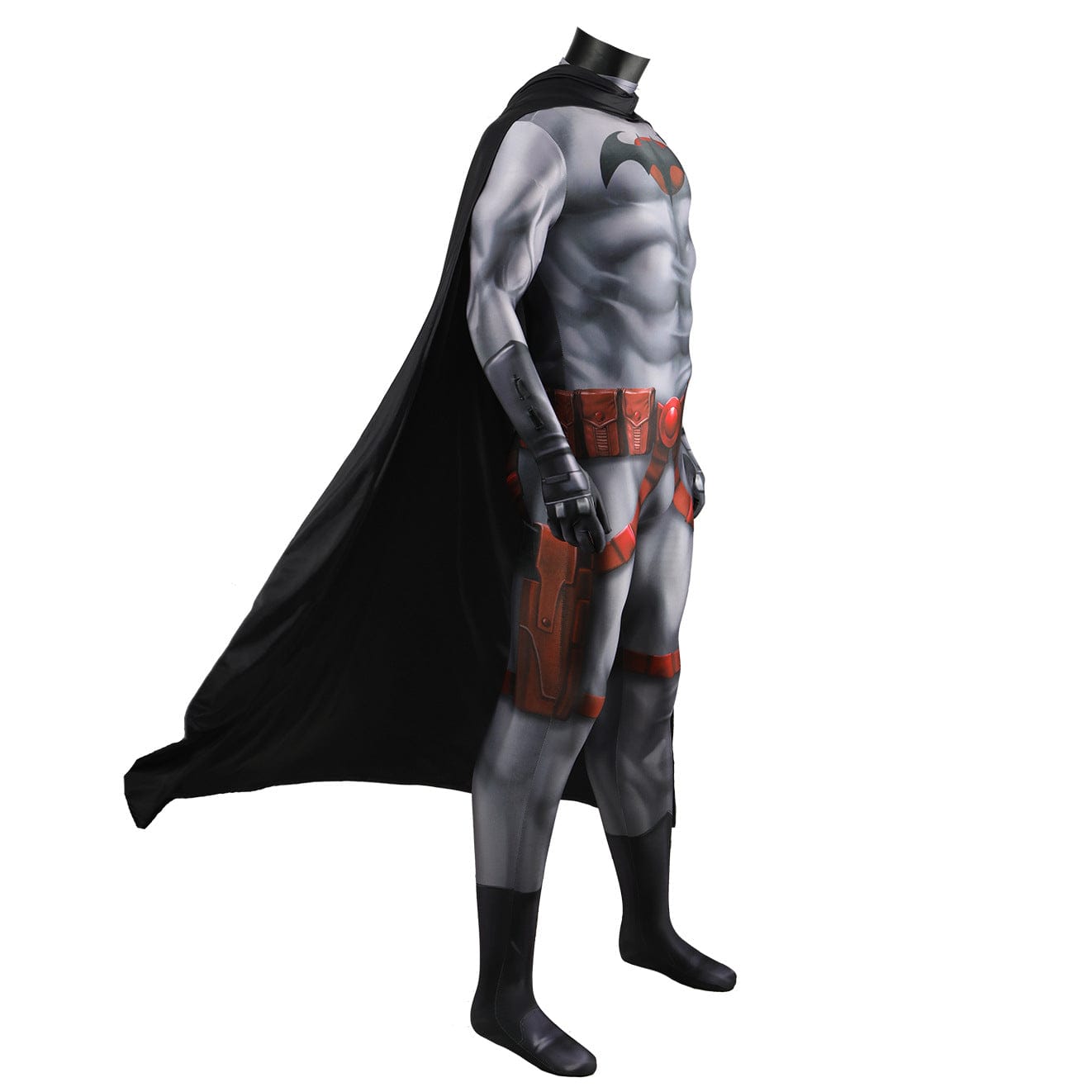 Flashopoint Batman Knight Of Vengeance Thomas Wayne Jumpsuits Adult Costume