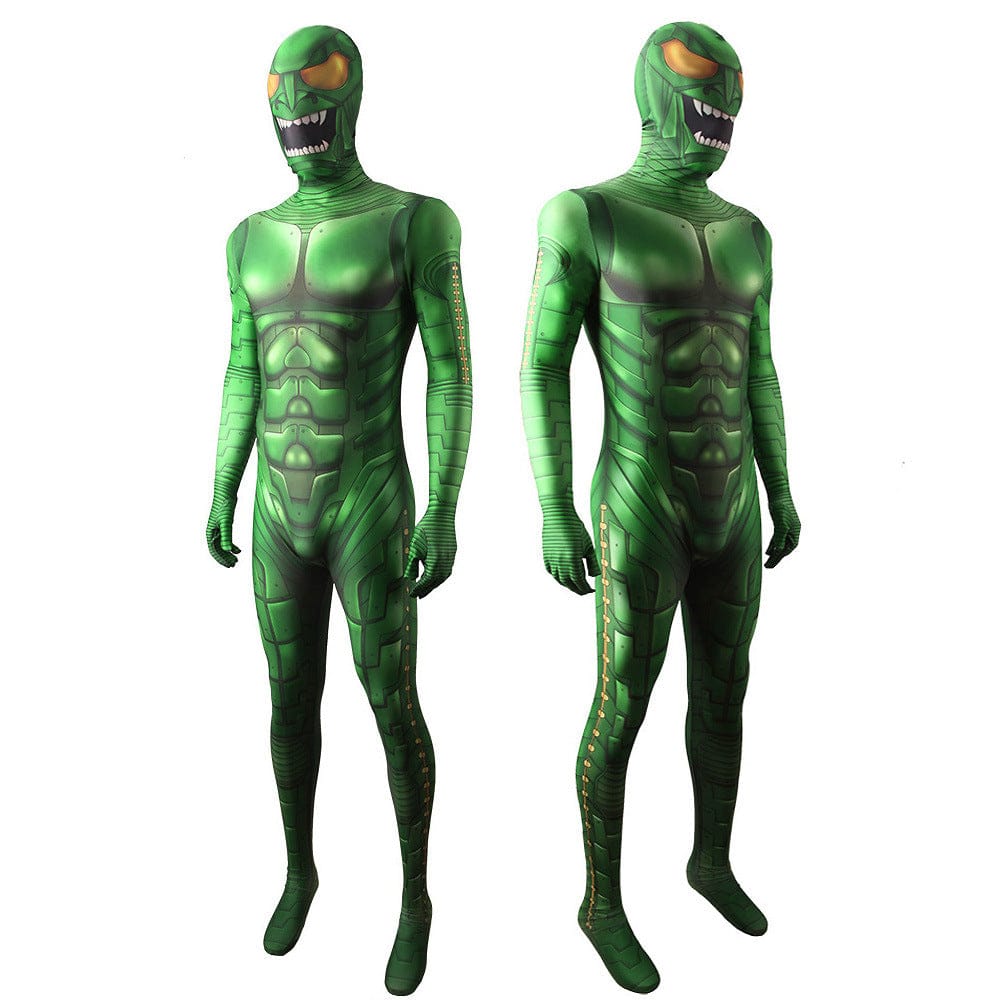 Spider-man No Way Home Green Goblin Jumpsuits Costume Adult Bodysuit