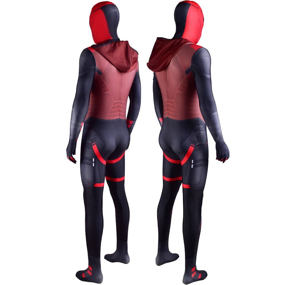 Gotham Knights Jason Todd Red Hood Jumpsuits Costume Adult Bodysuit