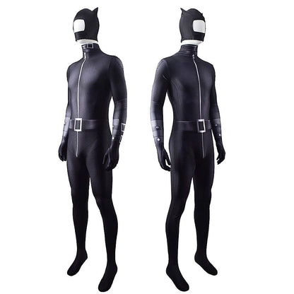 Batman 2022 Catwoman Jumpsuits Costume Adult Halloween Bodysuit