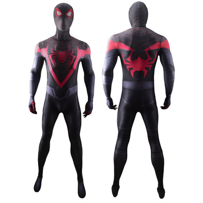 PS5 Into The Verse Spider-man Jumpsuits Cosplay Costume Adult Bodysuit