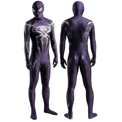 Spider Man 2099 Symbiote Suit Jumpsuits Cosplay Costume Adult Bodysuit