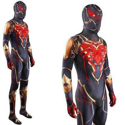 PS4 Game Spider Man DD Jumpsuits Cosplay Costume Adult Bodysuit