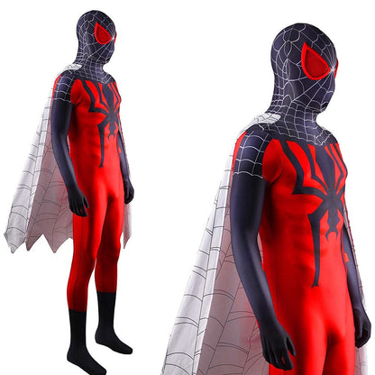 Spider-Verse Flipside Suit 2099 Spiderman Jumpsuits Adult Bodysuit