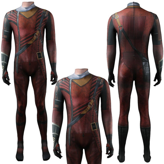 Guardians of the Galaxy Kraglin Jumpsuits Costume Adult Bodysuit