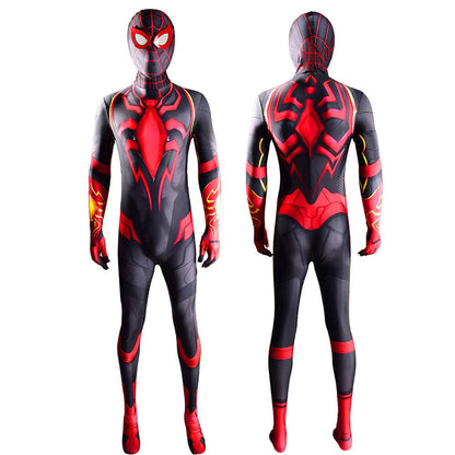 Miles Morales Kamen Rider Spider-Man Jumpsuits Costume Adult Bodysuit