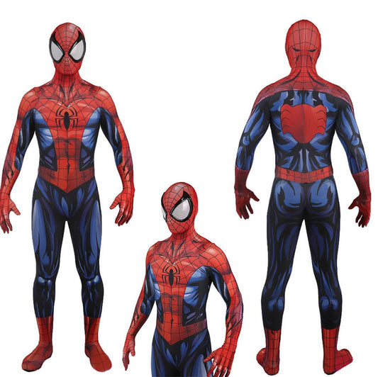 Comic Ultimate Spider Man Jumpsuits Cosplay Costume Adult Bodysuit