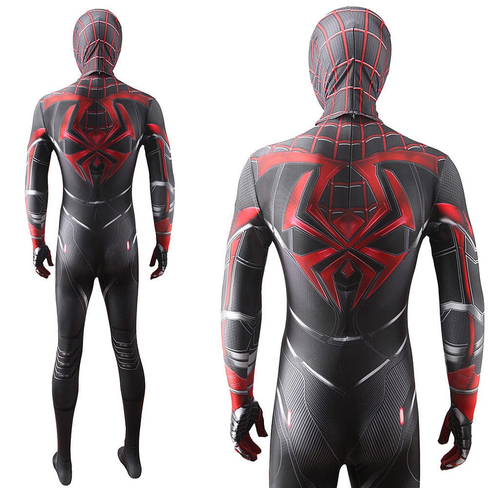 Upgraded PS5 Miles Morales Spider man Jumpsuits Adult Bodysuit