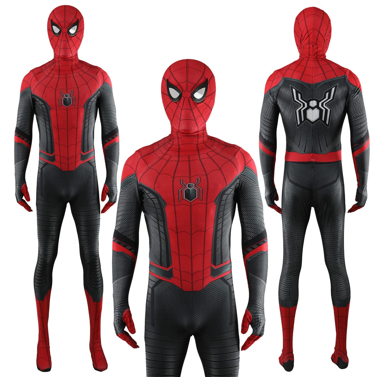 Far From Home Spider-Man Jumpsuits Costume Adult Halloween Bodysuit