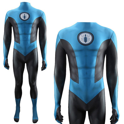 Fantastic Four SpiderMan Jumpsuit Costume Adult Halloween Bodysuit