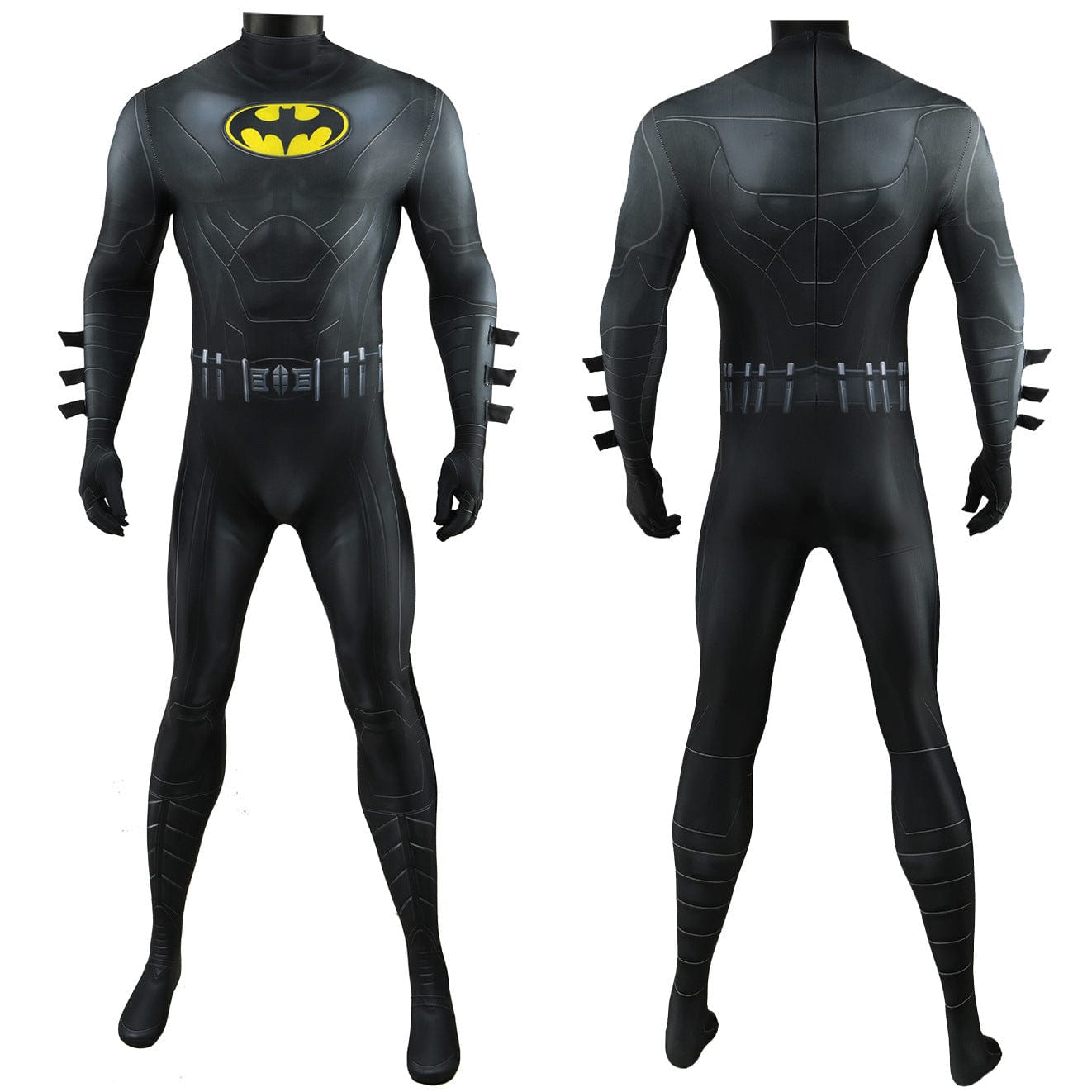 The Flash Michael Keaton Batman Jumpsuits Costume Adult Bodysuit