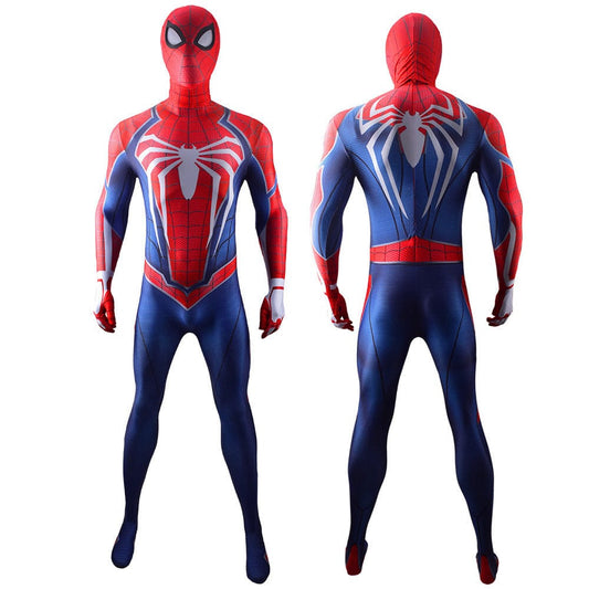 Upgraded PS4 Spider-man Jumpsuits Costume Adult Halloween Bodysuit