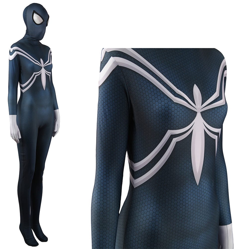 Spider Mayday Symbiote Spiderman Jumpsuits Costume Adult Bodysuit