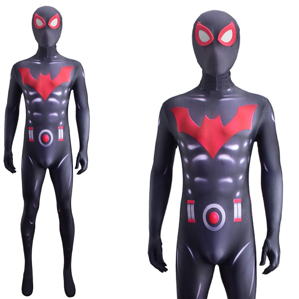 Batman Beyond Spider-Man Jumpsuits Cosplay Costume Adult Bodysuit